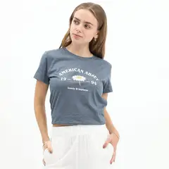 AMERICAN ABBEY - Polo Manga Corta Algodón Mujer