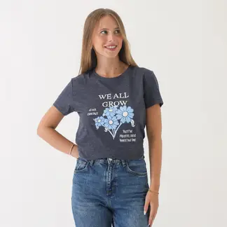 AMERICAN ABBEY - Polo Manga Corta Algodón Mujer