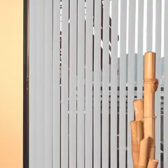 BASEMENT HOME - Persiana Vertical PVC 89mm 140x210cm