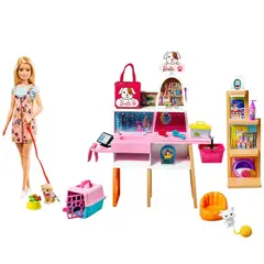 BARBIE - Muñeca Tienda Para Mascotas
