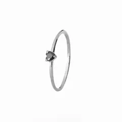 MAISHA - Anillo Harriet Zircon de Corazón Plata 925