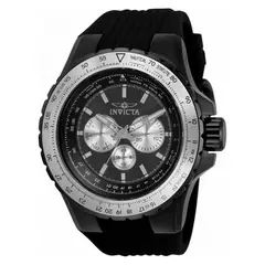 INVICTA - Reloj Aviator 33033 Hombre Negro Quartz