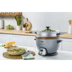 OSTER - Arrocera multiusos 2.2 lt con función sofrito y Bioceramic CKSTRC7130S