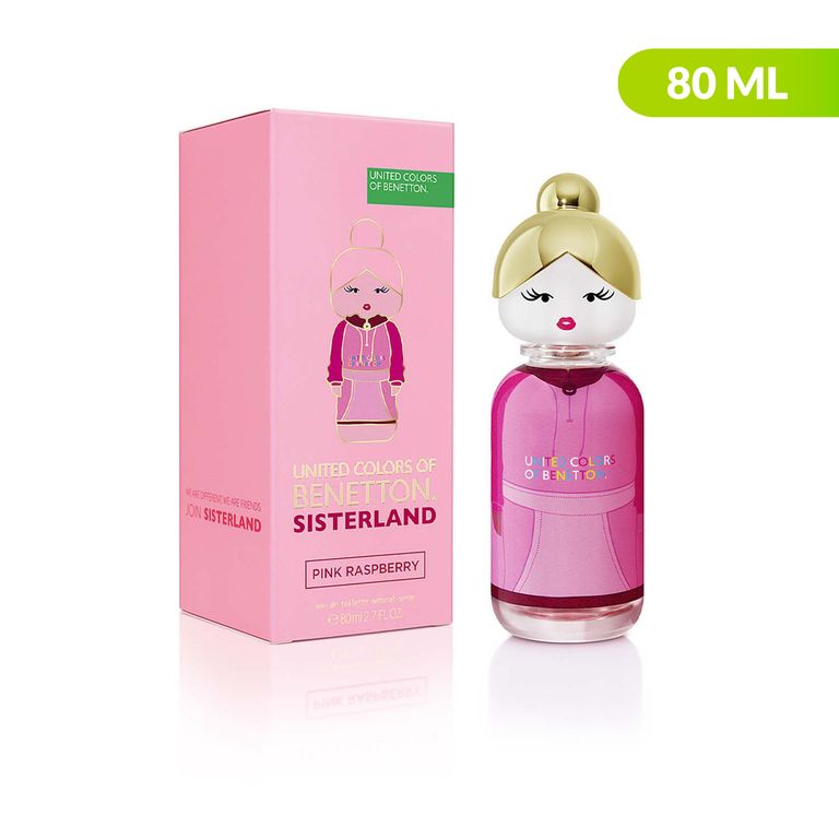 United Sisterland Pink Raspberry EDT 80 ml Mujer