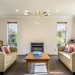 LA ROCHELLI - Lámpara Molecular Amsterdam Bronce 6 Luces