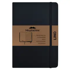 MOUSTACHINE - Libreta Classic Mediano Rayado Negro