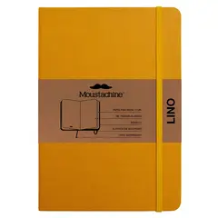 MOUSTACHINE - Libreta Classic Pocket Blanco Amarillo