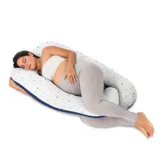 MONCHITOS - Mega Almohadón Azul Estrellas