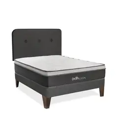 DROM - Dormitorio Europeo Lugn 2Plz + 2 Almohadas y Protector