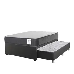 DROM - Cama Divan Resten 2Plz + 2 Almohadas y Protector