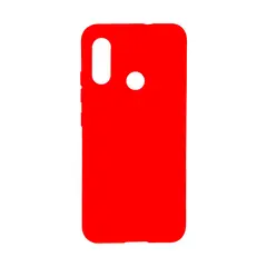 USAMS - Case Siliconado Motorola E6 Plus Rojo