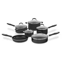 CUISINART - Juego de Ollas 11 Piezas Antiadherente Advantage