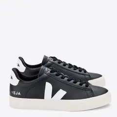 VEJA - Zapatillas Urbanas Cuero Vegano Mujer Negro