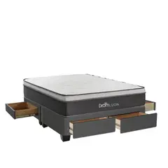 DROM - Cama con Cajones Modelo Lugn Queen