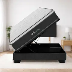 DROM - Dormitorio Boxet Lugn 2Plz + 2 Almohadas y Protector