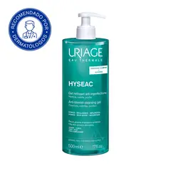 URIAGE - Hyséac Gel Limpiador 500ml -Limpiador facial para pieles mixtas a grasas con tendencia acneica