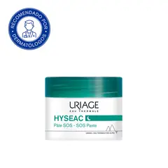 URIAGE - Hyséac Pate SOS 15g - Cuidado de aplicación localizada, acelerando el proceso de maduración de los granos