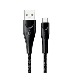 USAMS - Cable Celular Type-C 2m Tejido U41Negro