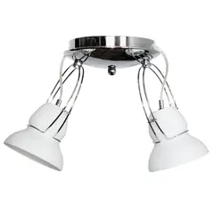 LA ROCHELLI - Lampara Techo 2 Luces Mod. Genova Cromado E14