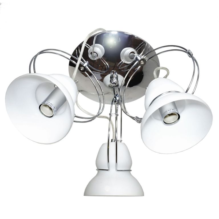 Lampara Techo 3 Luces Mod. Genova Cromado E14