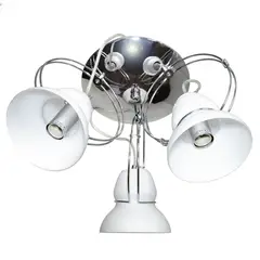 LA ROCHELLI - Lampara Techo 3 Luces Mod. Genova Cromado E14