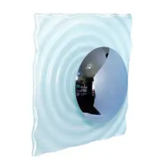 LA ROCHELLI - Aplique 1 Luz Mod. Boom Vidrio Y Metal Cromado 1 X G9 40W