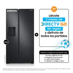 SAMSUNG - Refrigeradora Side by Side 602Lt RS60T5200B1