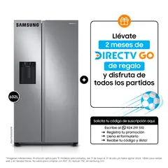 SAMSUNG - Refrigeradora Side by Side 602Lt RS60T5200S9