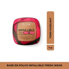 LOREAL PARIS - Polvos Compactos Infallible 24h Fresh Wear