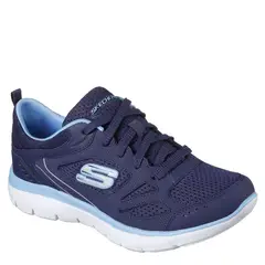 SKECHERS - Zapatillas Running Mujer Summits Azul