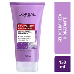 LOREAL PARIS - Gel Limpiador Hidratante L'oréal París Ácido Hialurónico 150ml