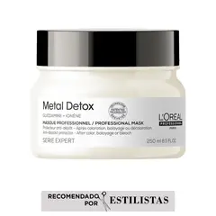 LOREAL PROFESSIONNEL - Mascarilla Neutralizante De Metales Metal Detox 250Ml