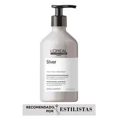 LOREAL PROFESSIONNEL - Shampoo Silver cuidado del cabello blanco 500ml