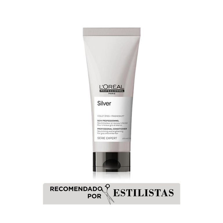 Acondicionador Para Cabellos Blancos O Grises Silver 200Ml