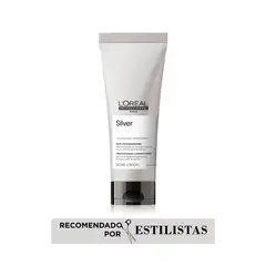 LOREAL PROFESSIONNEL - Acondicionador Para Cabellos Blancos O Grises Silver 200Ml