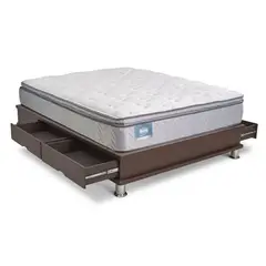 Cama con Cajones Erica Luxury King + 2 Almohadas