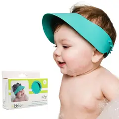 BBLUV - Gorro De Ducha Con Visera Para Bebe Turquesa
