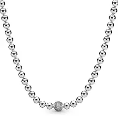 PANDORA - Collar De Cuentas Y Pavé