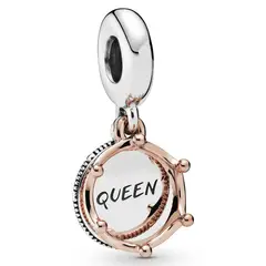 PANDORA - Charm Colgante Reina Y Corona Real