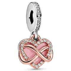 PANDORA - Charm Corazón Infinito Brillante