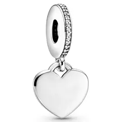 PANDORA - Charm Colgante Corazón Con Zirconit