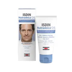 ISDIN - Nutradeica Gel Crema Facial 50ML - Gel crema facial para pieles con piel excesivamente grasa