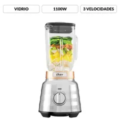 OSTER - Licuadora Oster® Performance Beehive 3 Velocidades con vaso de vidrio BLSTPBRG053