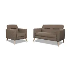 CASA BELLA - Juego de Sala Seul 2-1 Cuerpos