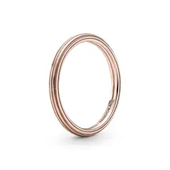 PANDORA - Anillo Recubierto en Oro Rosa 14K