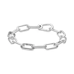 PANDORA - Pulsera Brazalete Mujer Conectores de plata