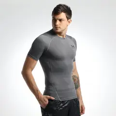 UNDER ARMOUR - Polo Deportivo HeatGear Short Sleeve Training Hombre