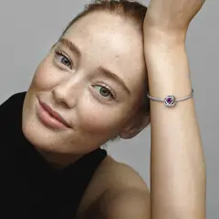 PANDORA - Charm Círculo Eternidad Morado