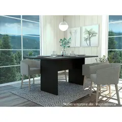 TUHOME - Mesa de Comedor Beijing (6 Puestos)