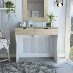 TUHOME - Mueble De Tocador Perla 90 R Bl